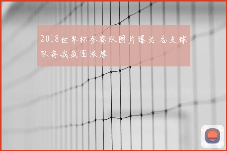 2018世界杯参赛队图片曝光 各支球队备战氛围浓厚